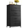 Black 4 Drawer Small Dresser V86226