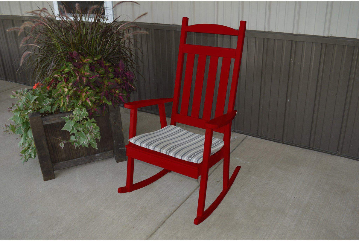 Yellow Pine Porch Rocking Chair V61607