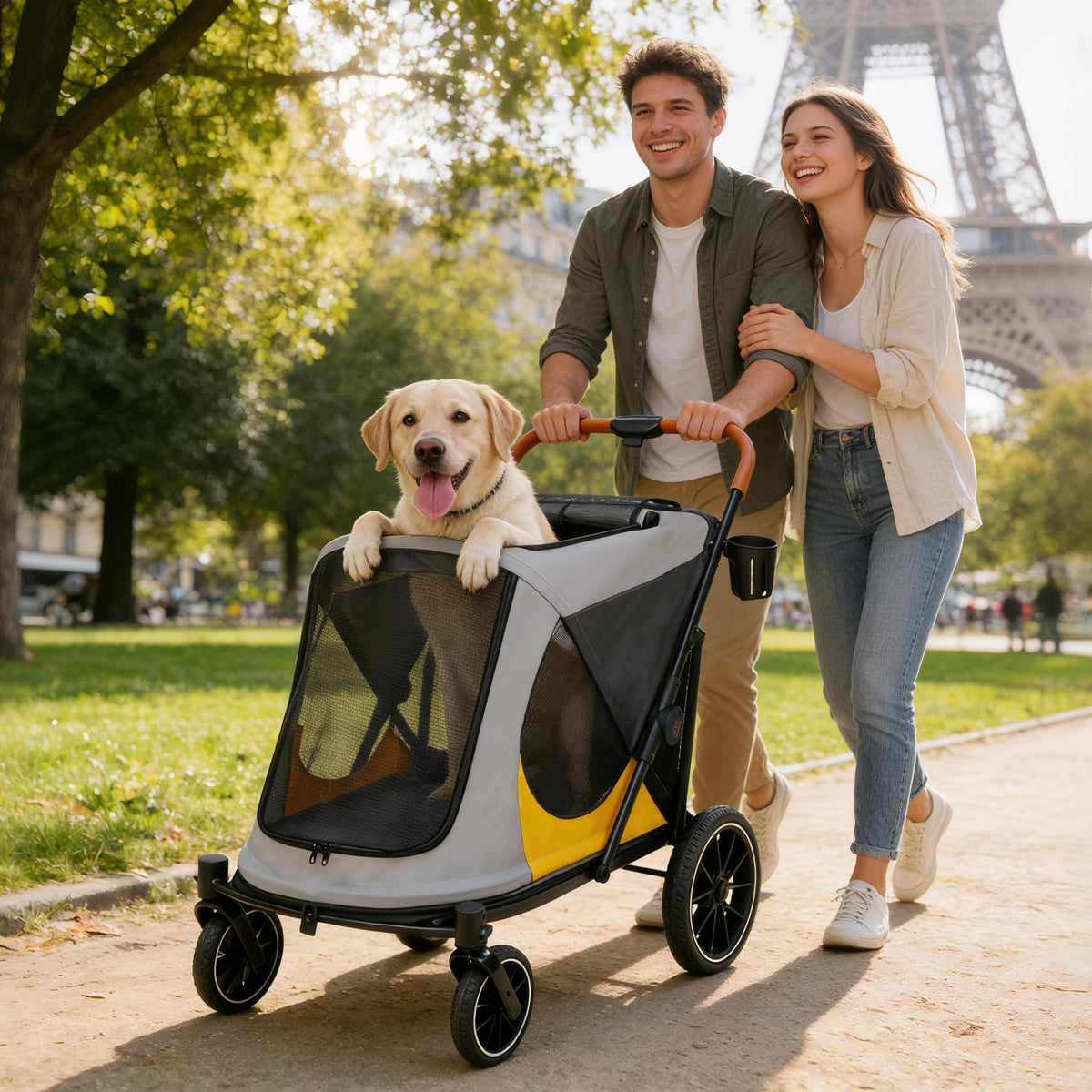 Large Dog Stroller with Dual Entry X20283