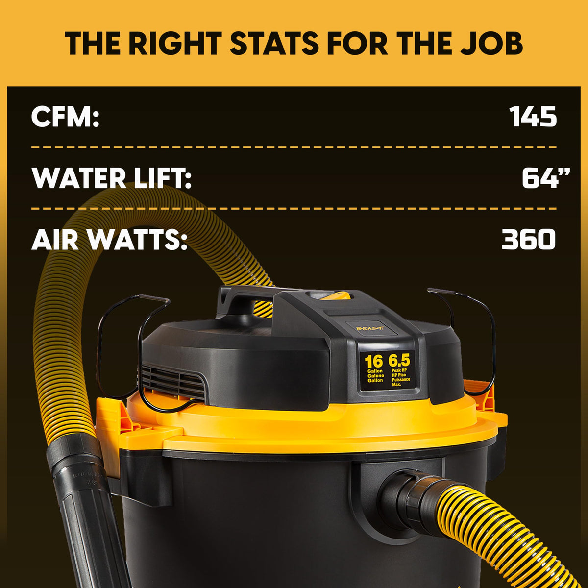 16-Gal Wet/Dry Vac N211