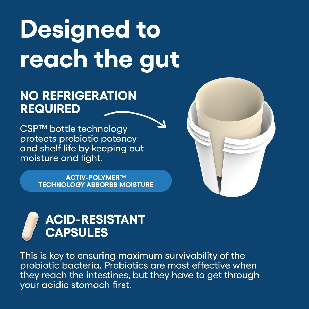 100 Billion 16 Strains Probiotic with Prebiotics E2292