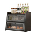 Large Bamboo Bread Box with Window O713