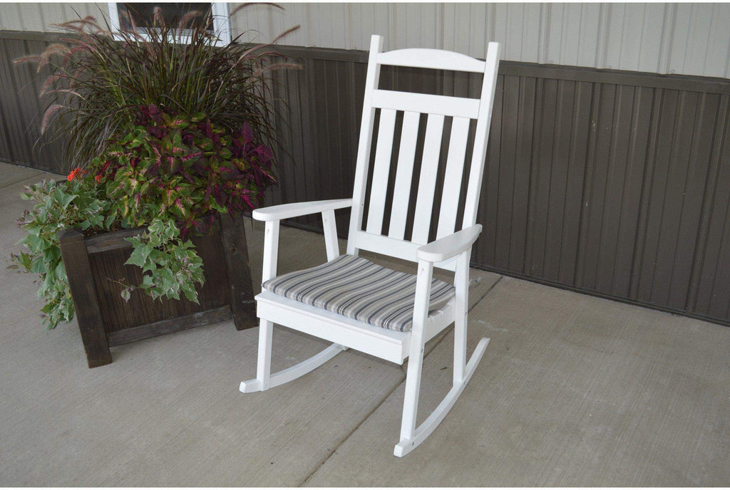 Yellow Pine Porch Rocking Chair V61607