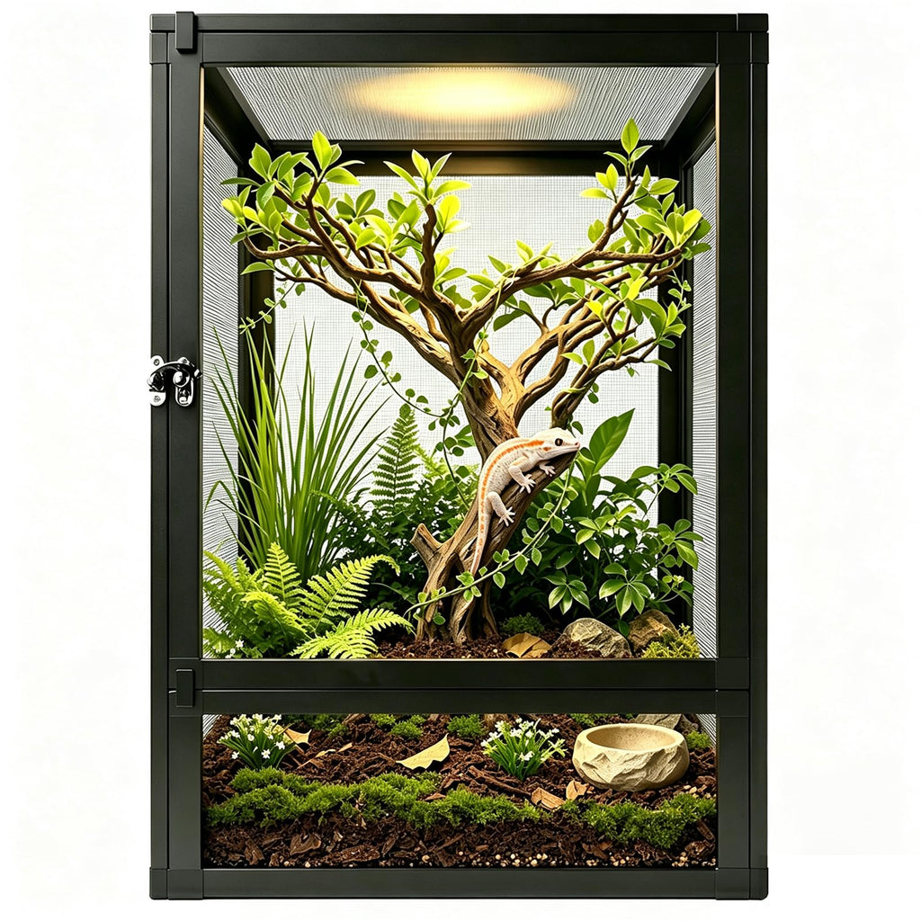 33 Gallon Open-Air Mesh Reptile Terrarium Cage Z566487