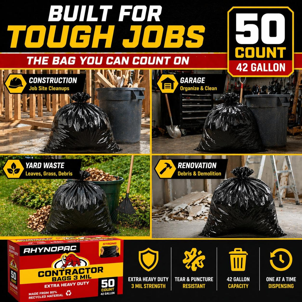 42 Gallon 3 Mil Contractor Trash Bag T156154