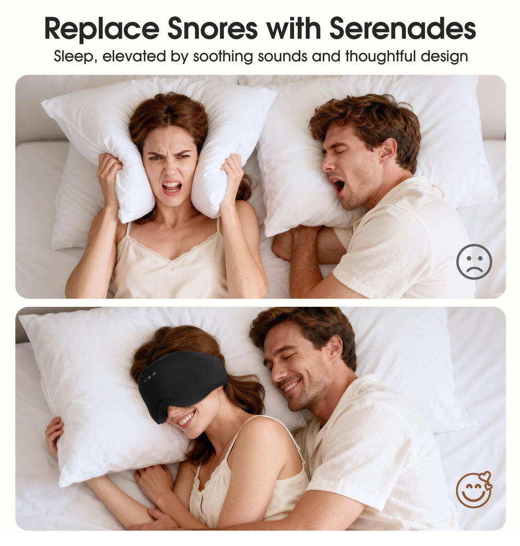 Bamboo Cotton Bluetooth Sleep Mask Y836101