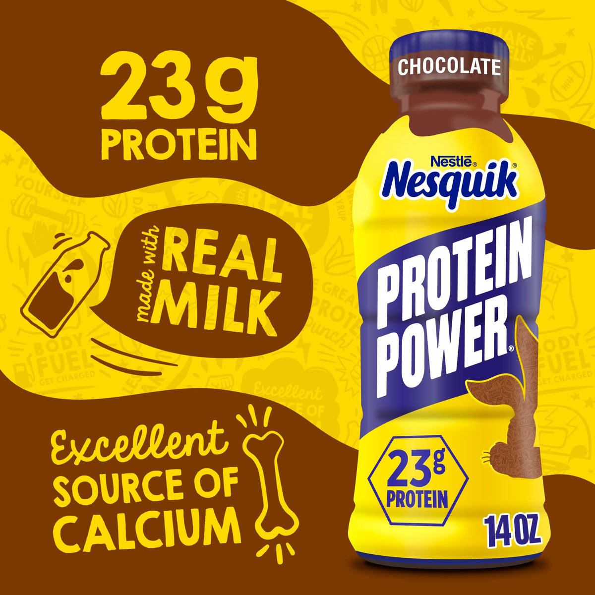 Chocolate Milk Drink 14 Fl Oz H9029