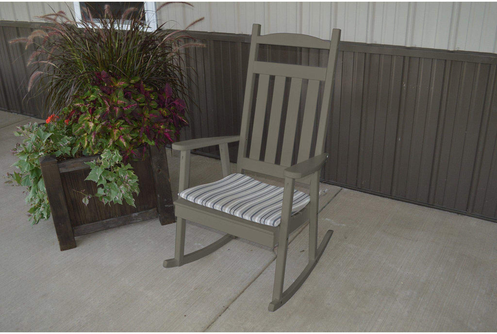 Yellow Pine Porch Rocking Chair V61607