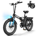 Foldable Electric Bike with 20" Fat Tires W53604