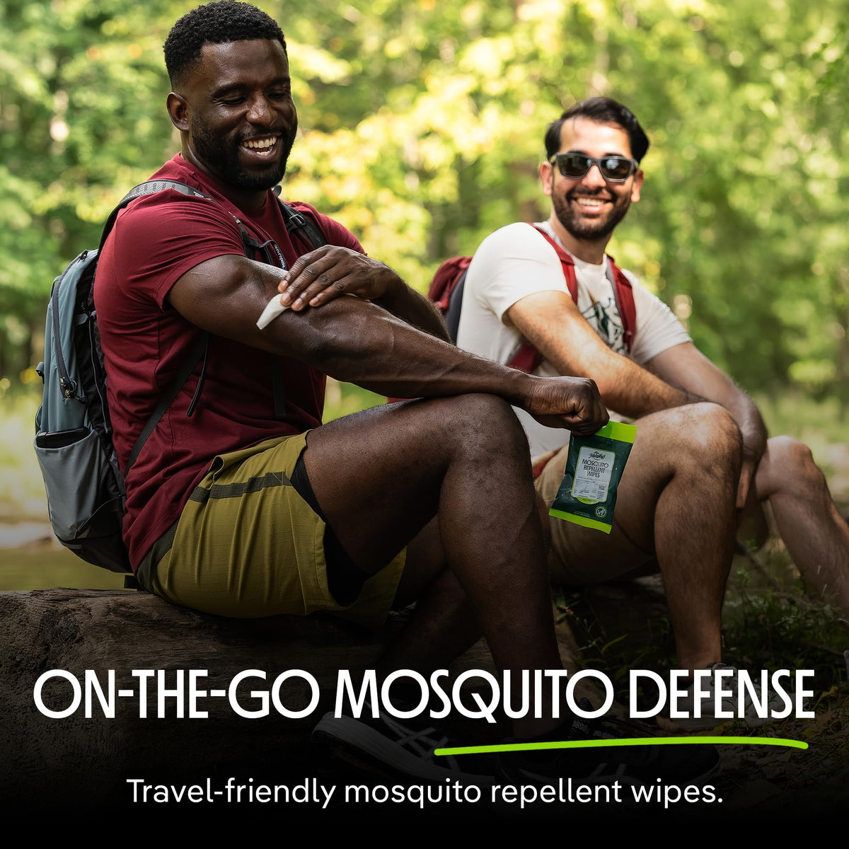Plant-Based Mosquito Repellent Wipes 10 Count Pack of 3 B442368