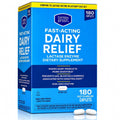 Maximum Strength Fast Acting Lactase Enzyme 9000 FCC Digestive Supplement, 180 Tablets O324889