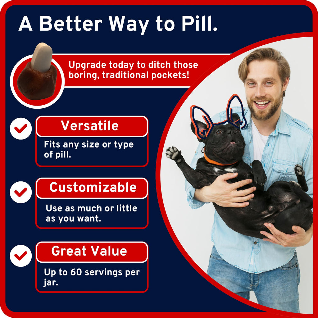 Hypoallergenic Pill Concealing Wrap for Dogs and Cats, 1 Pack H59570