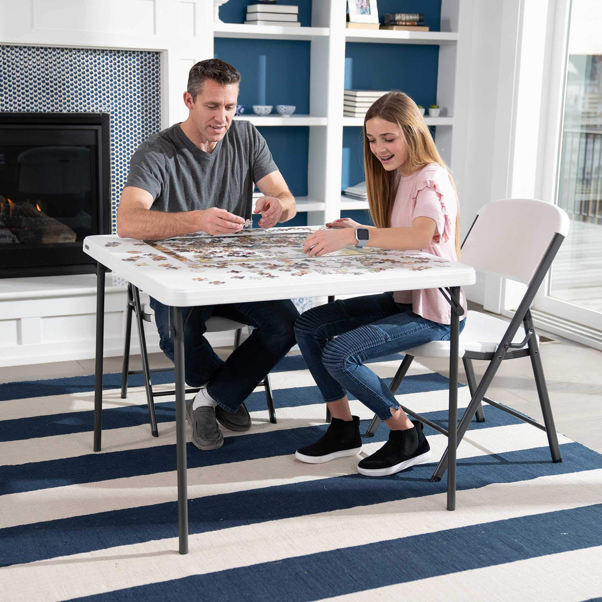 37-Inch Square Folding Card Table B7759