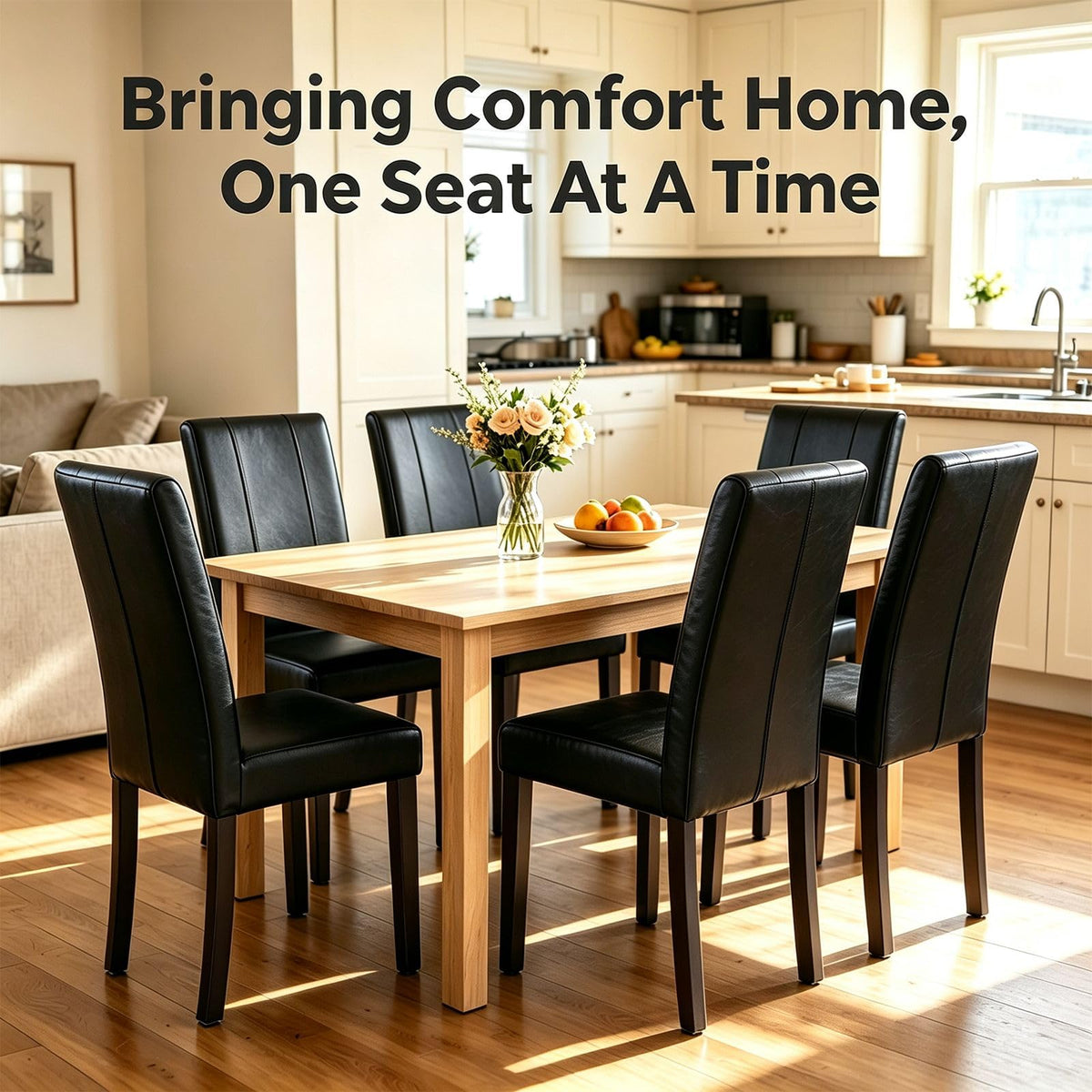 Upholstered Dining Chairs Set of 6 V651863