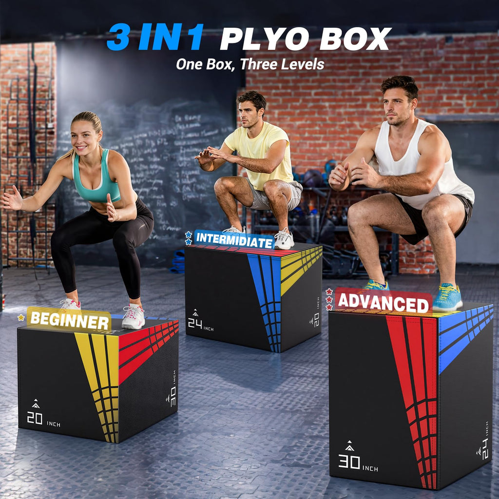 3-in-1 Foam Plyo Box O111571