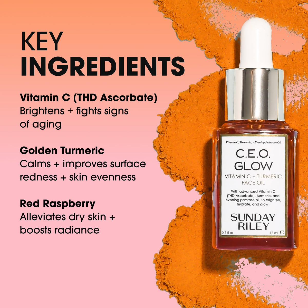 Vitamin C & Turmeric Face Oil X436658