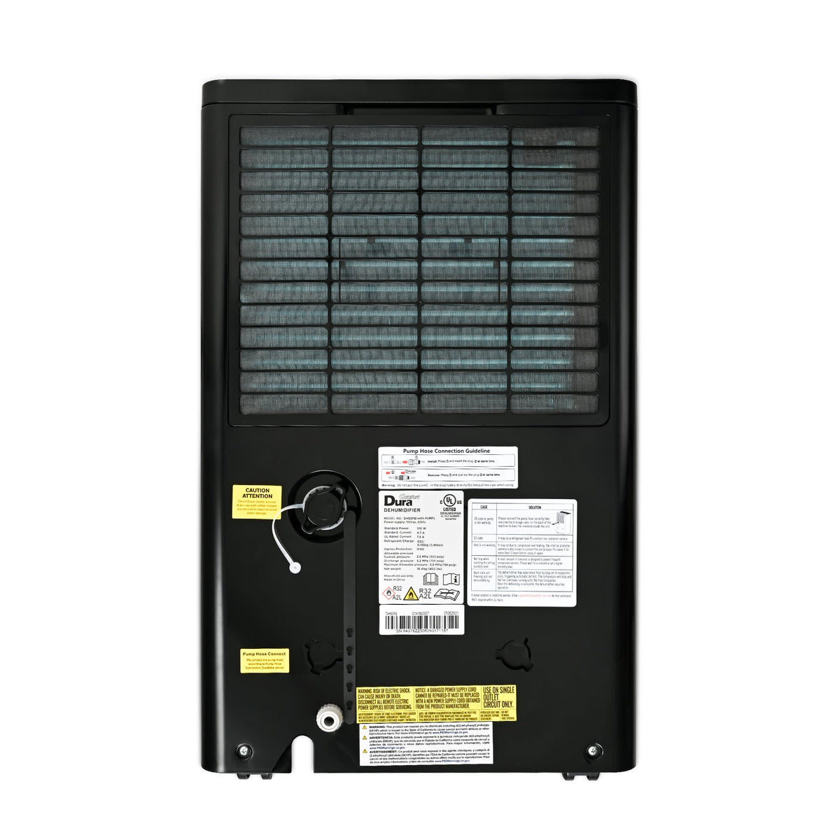 50 Pints Dehumidifier with Pump V132