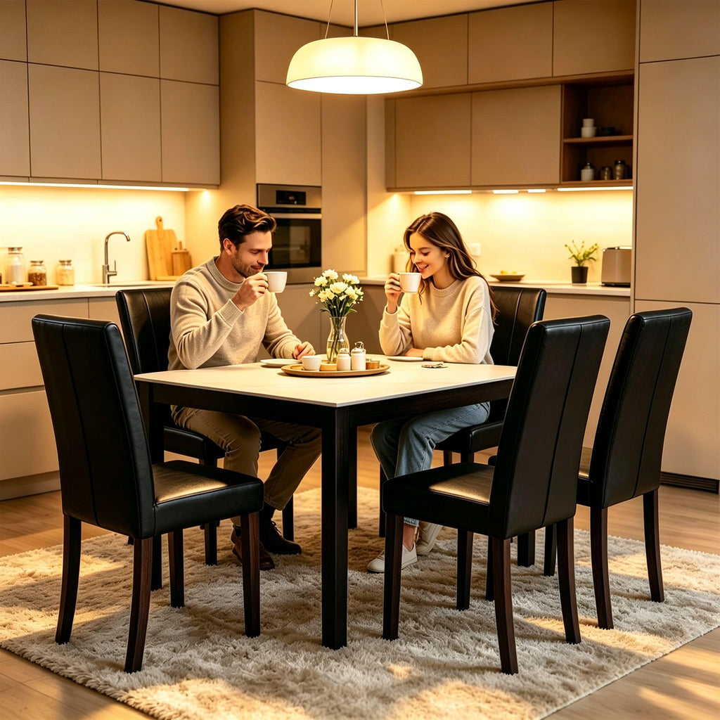 Upholstered Dining Chairs Set of 6 V651863