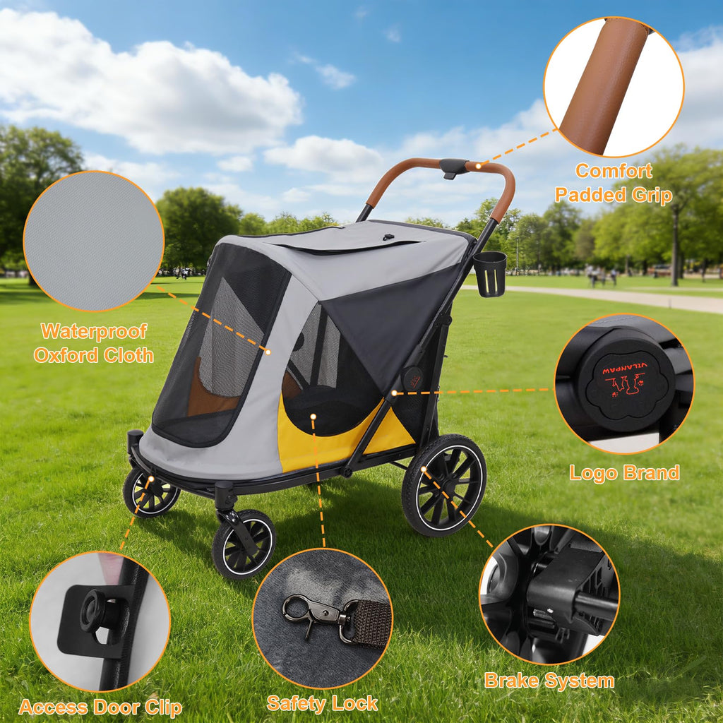 Large Dog Stroller with Dual Entry X20283