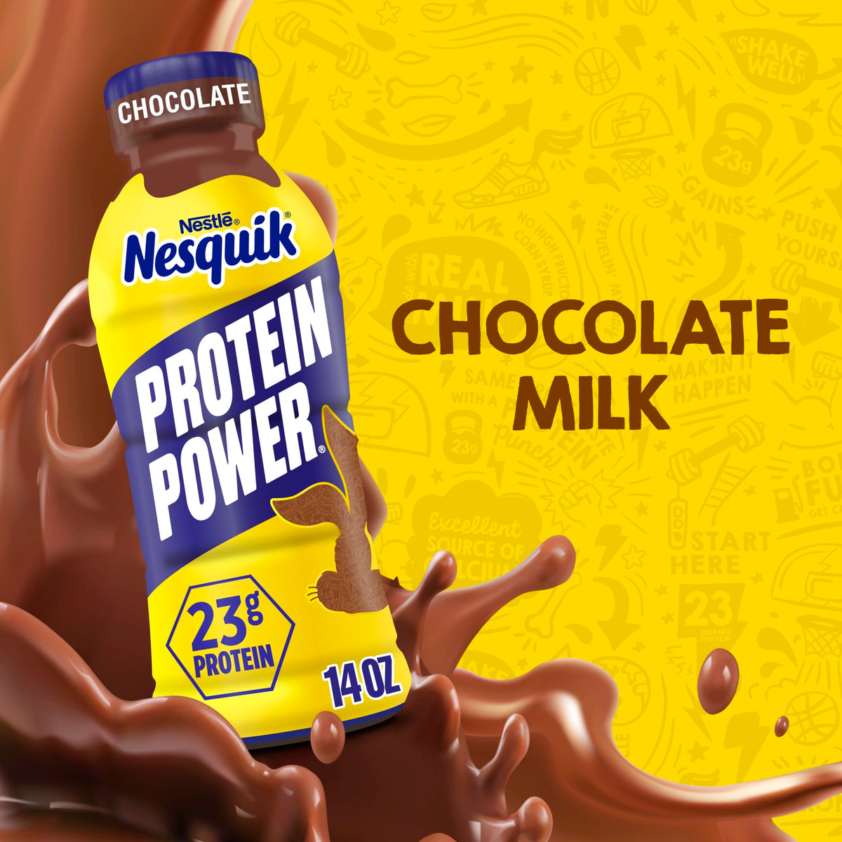 Chocolate Milk Drink 14 Fl Oz H9029