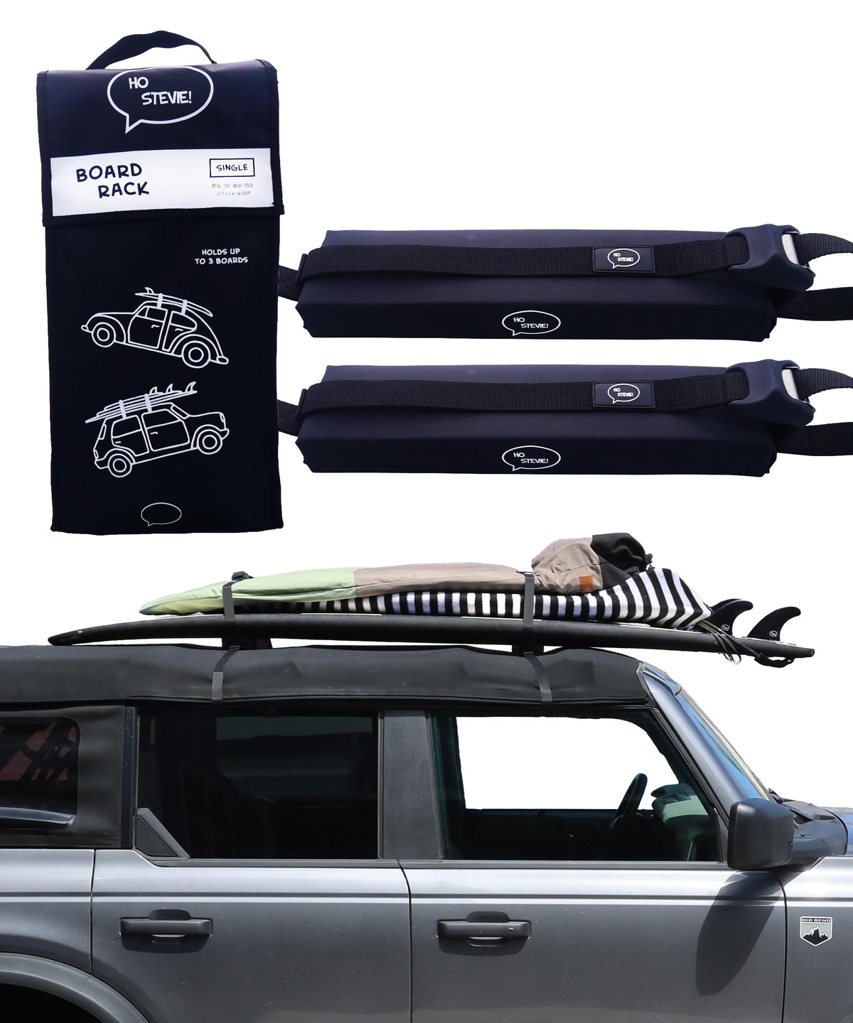 Padded Surfboard Car Racks O198