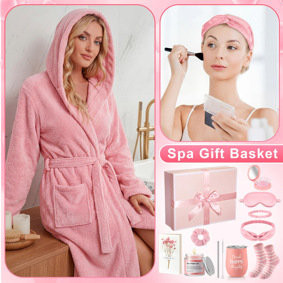 11 Pcs Spa Gift Baskets Z739