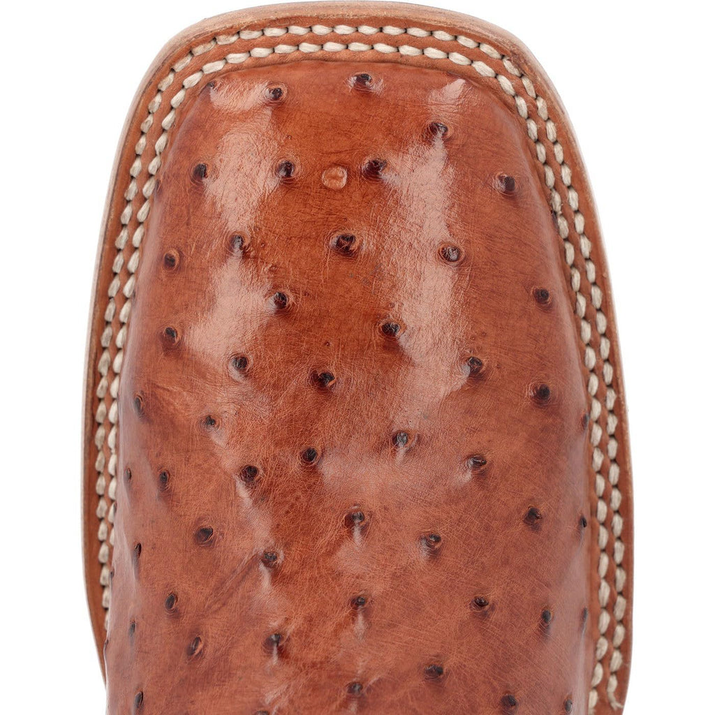 Full-Quill Ostrich Western Boot U1281
