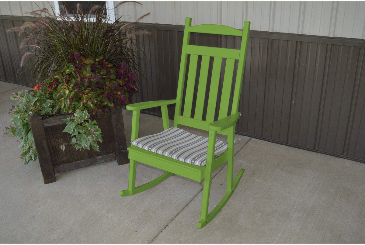 Yellow Pine Porch Rocking Chair V61607