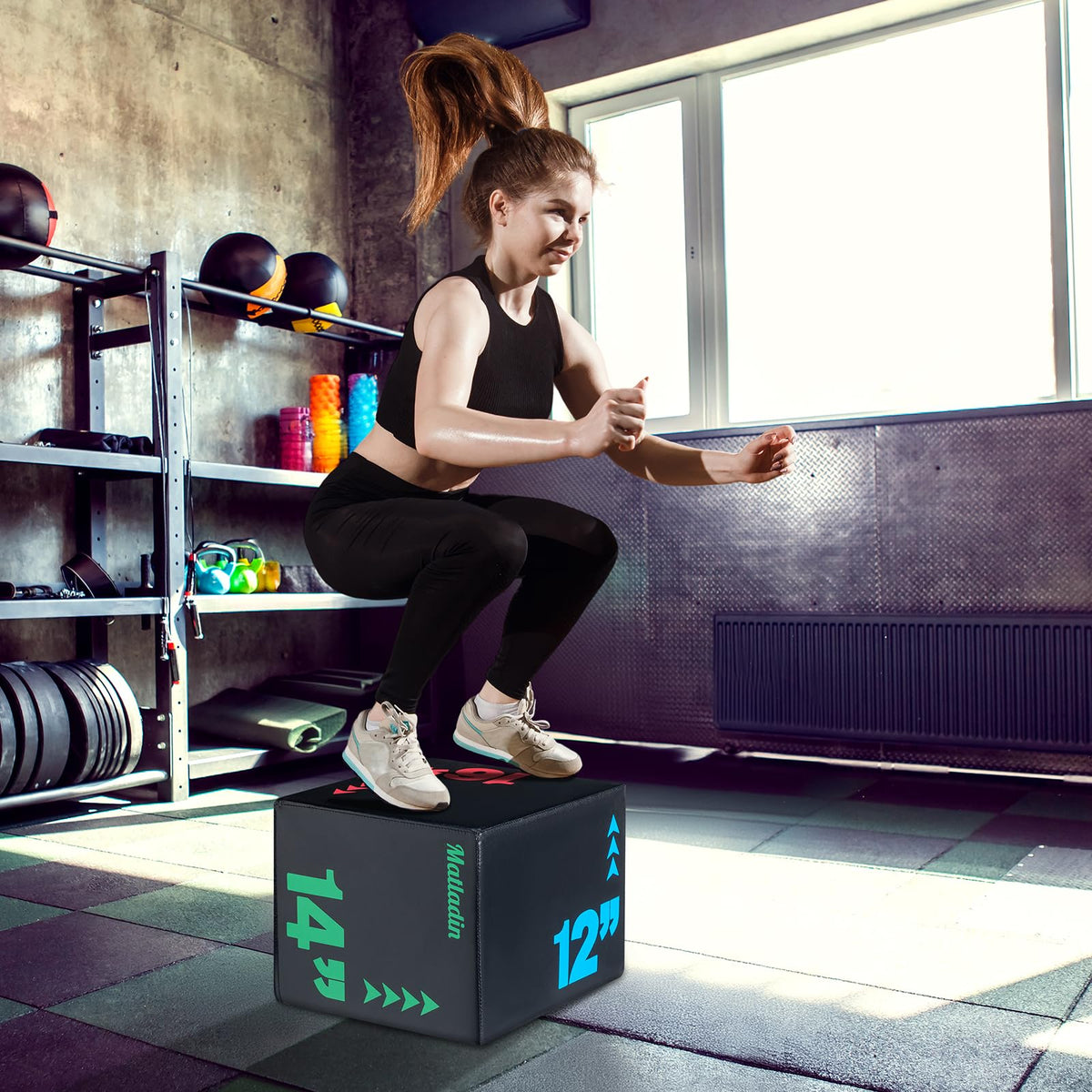 Heavy Foam Plyometric Jump Box W825