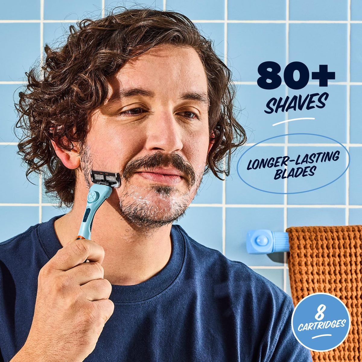 6 Blade Razor Refills 8 Pack S410