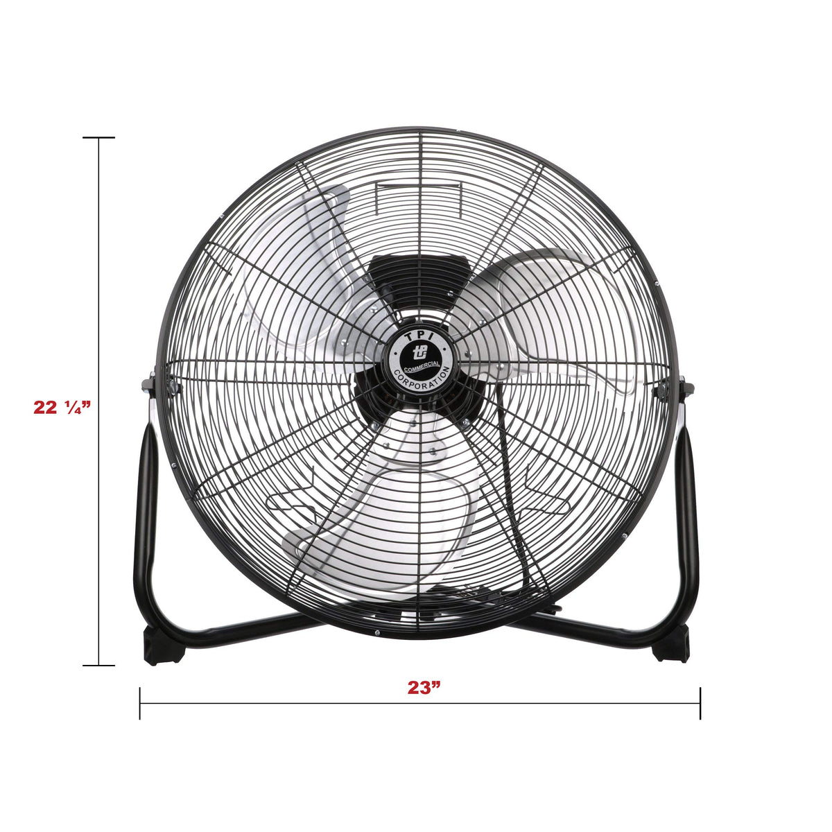 3-Speed 20” High-Velocity Non-Oscillating Floor Fan O81139