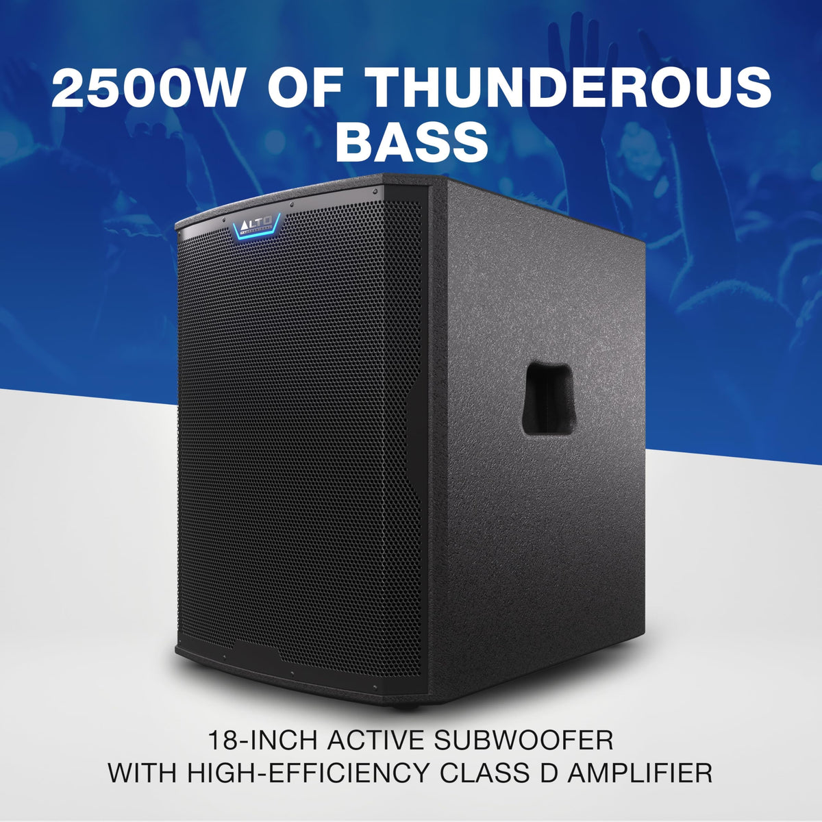 2500W 18" Powered PA Subwoofer T643006